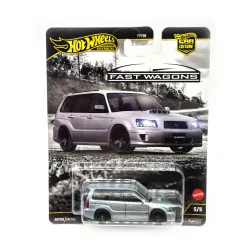   Hot Wheels Premium - Fast Wagons 5/5 - Subaru Forester STI - Hot Wheels - 1:64