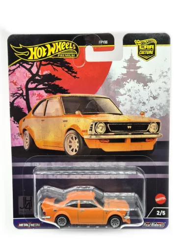 Hot Wheels Premium - Car Calture 2/5 - '72 Toyota Corolla Levin - Hot Wheels - 1:64