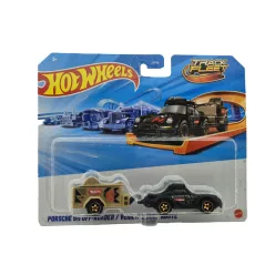   Hot Wheels Track Fleet - Porsche 911 Off-Roader - черен - Hot Wheels - 1:64 - с повредена опаковка