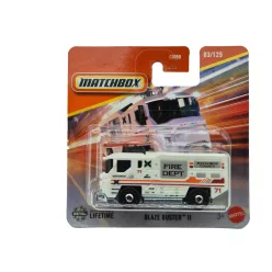   Blaze Buster II пожарна пожарна кола - 03/125 - блистер - Matchbox - 1:64