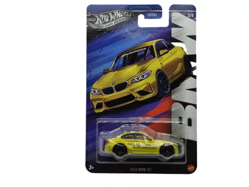 BMW M2 (2016) - 2/5 - дълга карта - Hot Wheels - 1:64