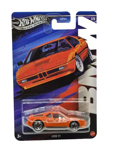 BMW M1 - 1/5 - дълга карта - Hot Wheels - 1:64