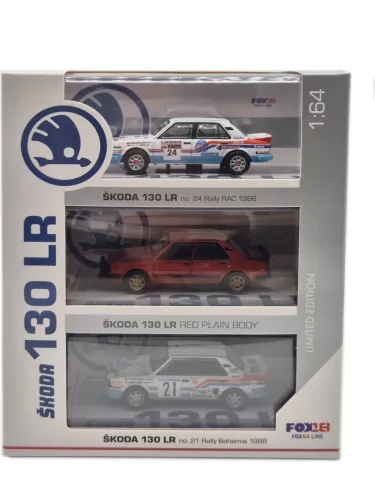 Skoda 130 LR комплект от 3 броя - Fox18 - 1:64