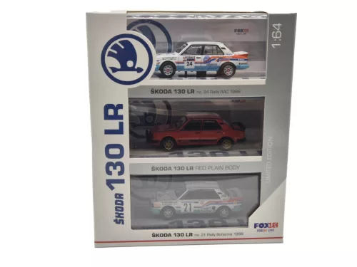 Skoda 130 LR комплект от 3 броя - Fox18 - 1:64