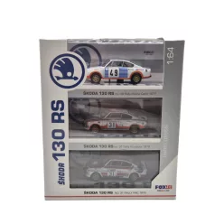 Skoda 130 RS комплект от 3 броя - Fox18 - 1:64