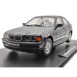 BMW E46 sedan (1999) - черен -  KK-Scale - 1:18