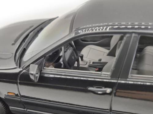 BMW E46 sedan (1999) - черен -  KK-Scale - 1:18