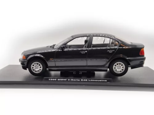 BMW E46 sedan (1999) - черен -  KK-Scale - 1:18