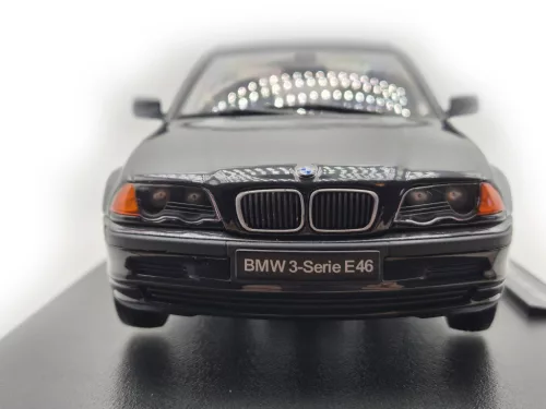 BMW E46 sedan (1999) - черен -  KK-Scale - 1:18