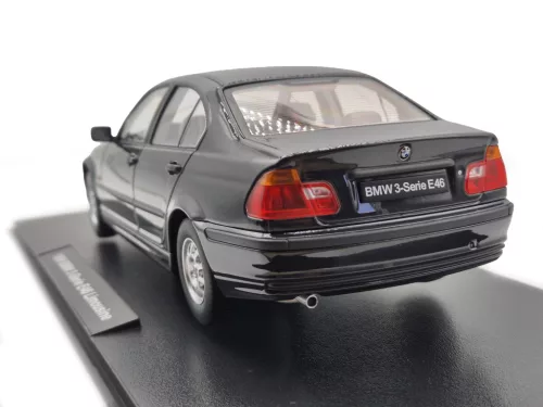 BMW E46 sedan (1999) - черен -  KK-Scale - 1:18