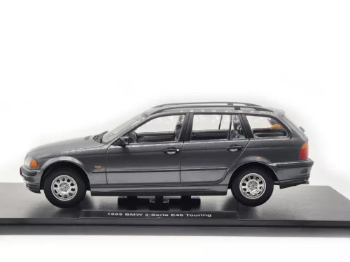 BMW E46 touring - тъмно сив -  KK-Scale - 1:18