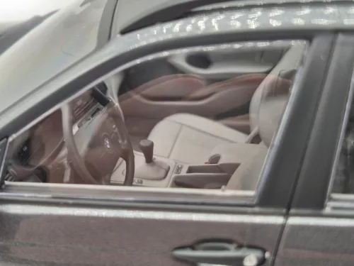BMW E46 touring - тъмно сив -  KK-Scale - 1:18