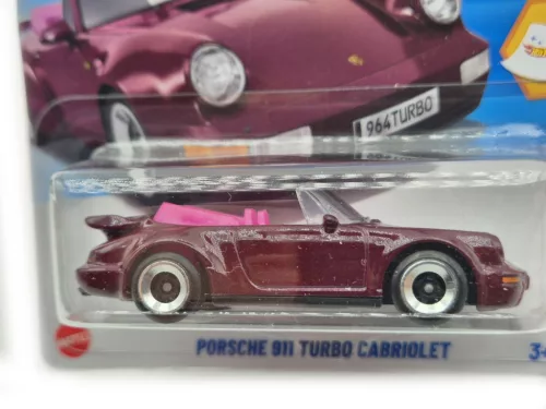Hot Wheels Porsche 911 Turbo Cabriolet - Then and now 10/10 - 239/250 - Hot Wheels - 1:64