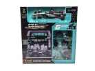 Mercedes Pit Stop - диорама на бокс - W14 EQ Performance F1 #44 (2023) - Lewis Hamilton - с механици - Bburago - 1:43