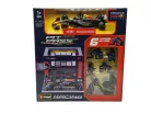 Red Bull Pit Stop - диорама на бокс - RB20 F1 #11 (2023) - Sergio Perez - с механици - Bburago - 1:43