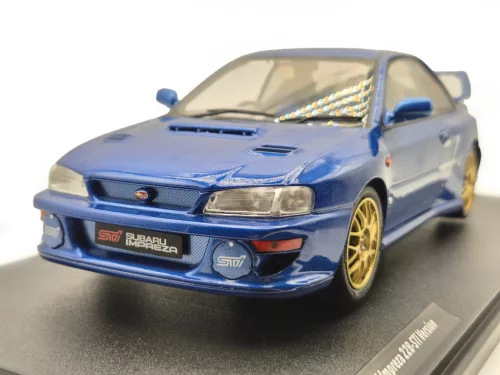 Subaru Impreza 22B (1998) - син - Solido - 1:18