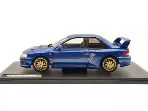 Subaru Impreza 22B (1998) - син - Solido - 1:18