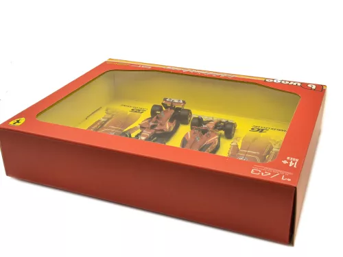Ferrari SF-24 F1 комплект (2024) - #16 Charles Leclerc - #55 Carlos Sainz - Bburago - 1:43