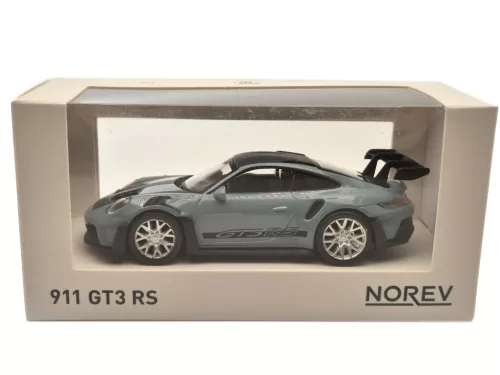 Porsche 911 992 GT3 RS Coupe (2022) - meissen blue / black - Norev - 1:43
