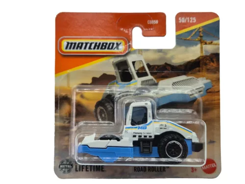 Road Roller - пътен валяк - 50/125 - блистер - Matchbox - 1:64
