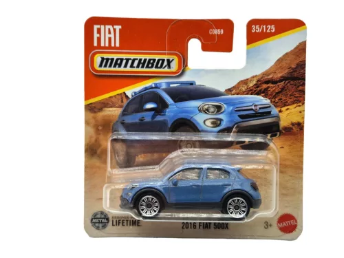 Fiat 500X (2016) - 35/125 - блистер - Matchbox - 1:64