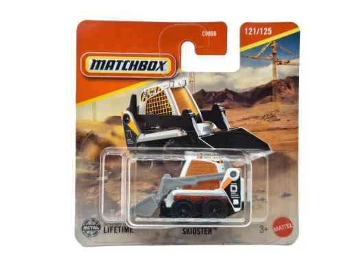 Skidster - bobcat челен товарач багер - 121/125 - блистер - Matchbox - 1:64