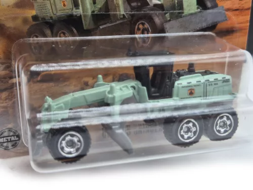 Ground Grinder - пътен грейдер - 56/125 - блистер - Matchbox - 1:64