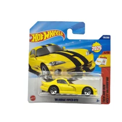   Hot Wheels '96 Dodge Viper GTS - жълт - Then and Now 4/10 - 176/250 - Hot Wheels - 1:64