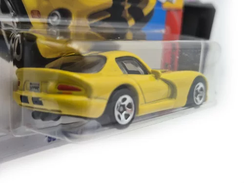 Hot Wheels '96 Dodge Viper GTS - жълт - Then and Now 4/10 - 176/250 - Hot Wheels - 1:64