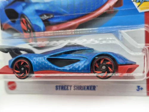 Hot Wheels Street Shrieker - синьо/червено - Hot Wheels Let's Race 3/5 - 66/250 - Hot Wheels - 1:64