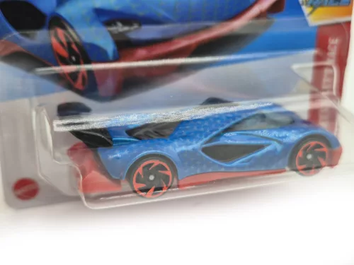 Hot Wheels Street Shrieker - синьо/червено - Hot Wheels Let's Race 3/5 - 66/250 - Hot Wheels - 1:64