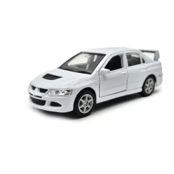 Mitsubishi Lancer Evolution VIII - бял - Welly - 1:34