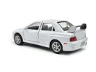 Mitsubishi Lancer Evolution VIII - бял - Welly - 1:34