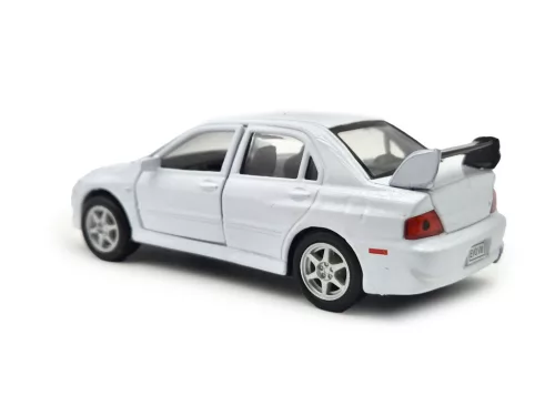 Mitsubishi Lancer Evolution VIII - бял - Welly - 1:34