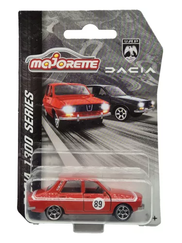 Dacia 1300 - червена - racing #89 - Majorette - 1:64