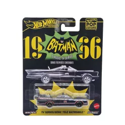   Hot Wheels Premium - Pop Culture - Batman TV Series - Batmobile - Hot Wheels - 1:64
