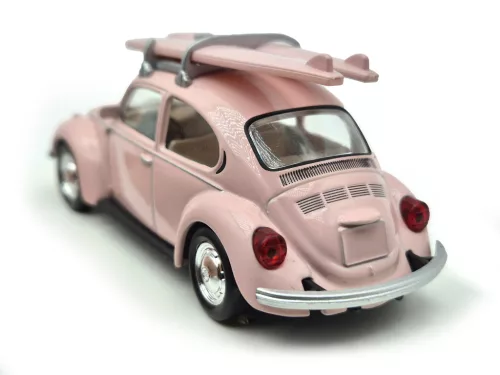 Volkswagen VW Beetle Bogár Coccinelle (1973) - със сърф дъски - Norev - 1:43