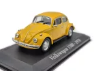 Volkswagen VW Beetle Bogár 1300 (1970) - жълт - Edicola - 1:43