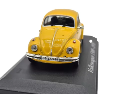 Volkswagen VW Beetle Bogár 1300 (1970) - жълт - Edicola - 1:43