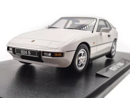 Porsche 924S coupe (1986) - бял - KK-Scale - 1:18