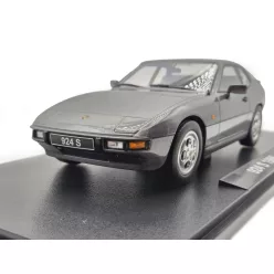   Porsche 924S coupe (1986) - металик сив - KK-Scale - 1:18