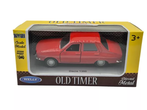 Dacia 1300 - червен - Welly - 1:34