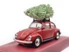 Volkswagen VW Beetle Бръмбар - с елха - коледна подаръчна кутия - Norev - 1:43