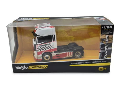 Mercedes Benz Actros 1851 MP4 Gigaspace Toyo Tires камион (2018) - Maisto - 1:64