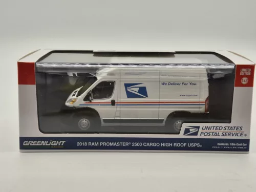 Dodge RAM 2500 - Fiat Ducato (2018) - USPS - Greenlight - 1:43