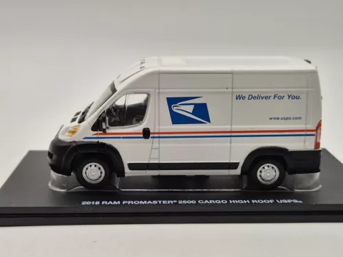 Dodge RAM 2500 - Fiat Ducato (2018) - USPS - Greenlight - 1:43
