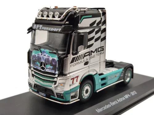 Mercedes Benz Actros MP4 AMG Petronas F1 камион - Edicola - 1:43
