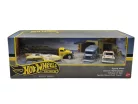 Hot Wheels Premium - комплект от 4 броя - Speed Waze - Classic Hydroplane - Citroen H Van - Toyota Stout Drift Truck - Hot Wheels диорама - 1:64