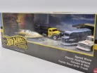 Hot Wheels Premium - комплект от 4 броя - Speed Waze - Classic Hydroplane - Citroen H Van - Toyota Stout Drift Truck - Hot Wheels диорама - 1:64