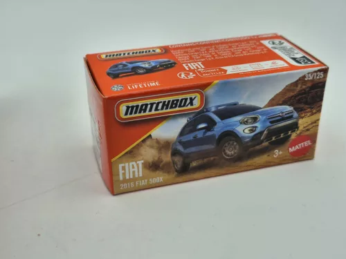 Fiat 500X (2016) - 35/125 - Matchbox - 1:64